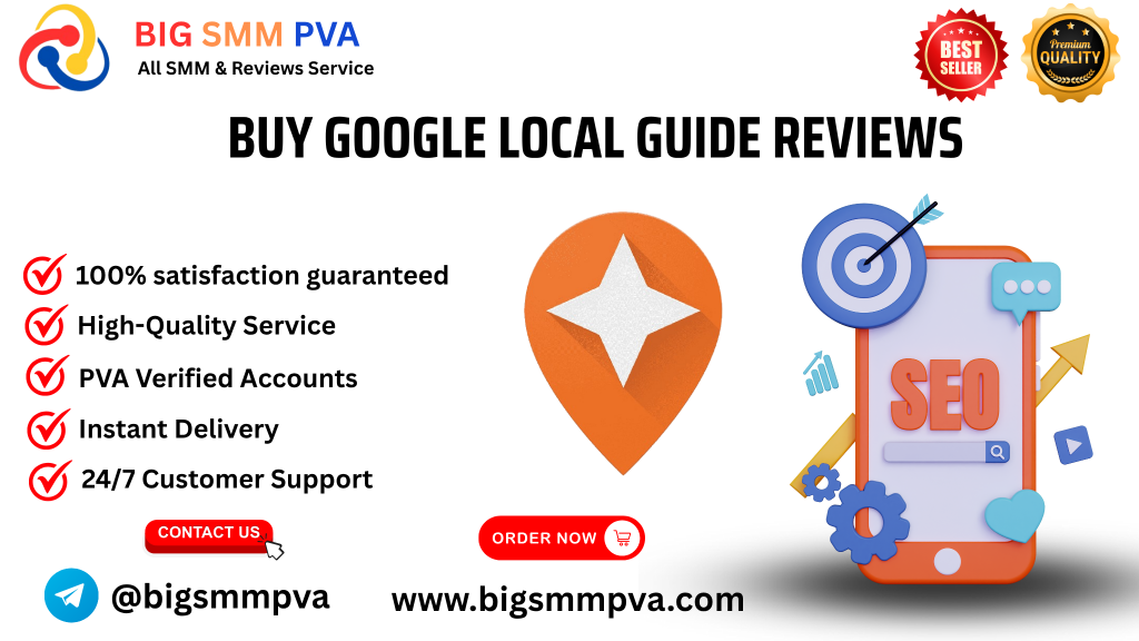 Buy Google Local Guide reviews