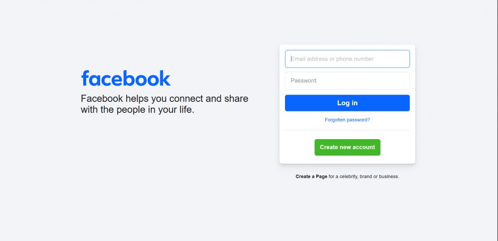 Buy Old Facebook Accounts Capture
