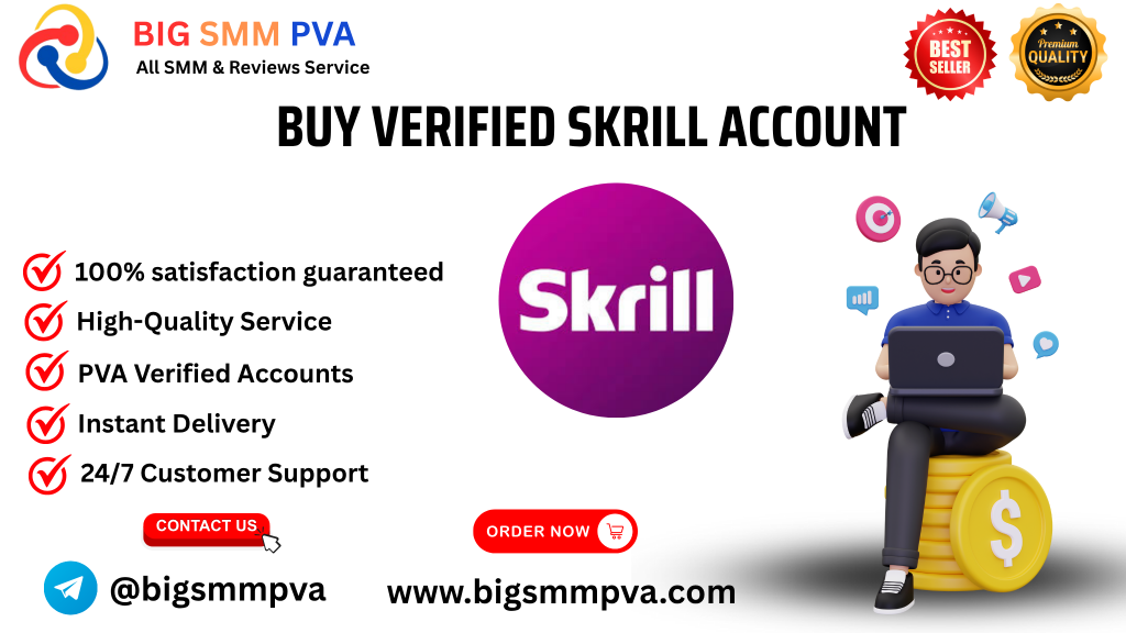 Buy Verified Skrill Account
